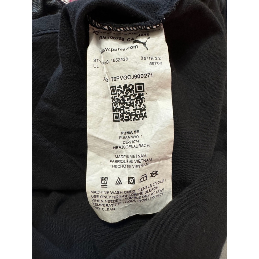 Puma | Girls Black T-shirt and Gray Shorts | Size XS 5/6 - Picture 5 of 6